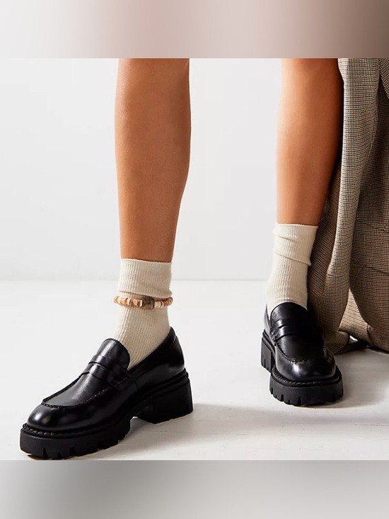 Free People Shoes - NWOB Free People Lyra Lug Sole Loafers- Size 38